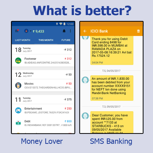Linked wallet is better than sms banking