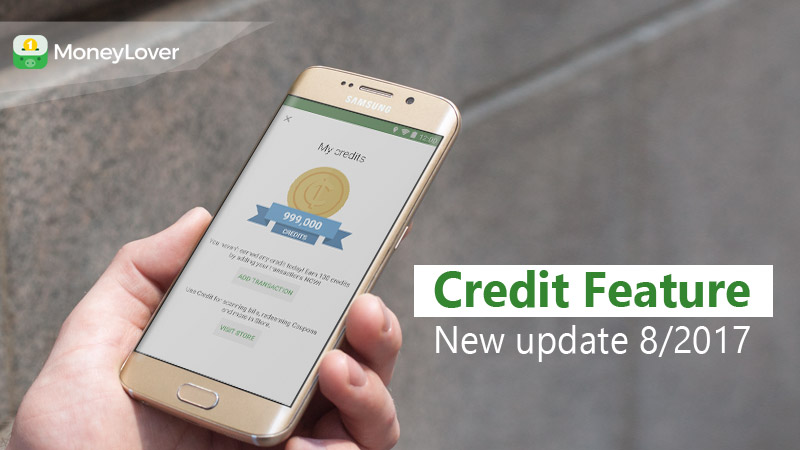Credit feature will make you love Money Lover everyday