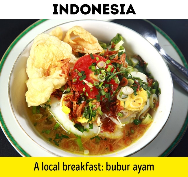 $1 for a breakfast in Indonesia