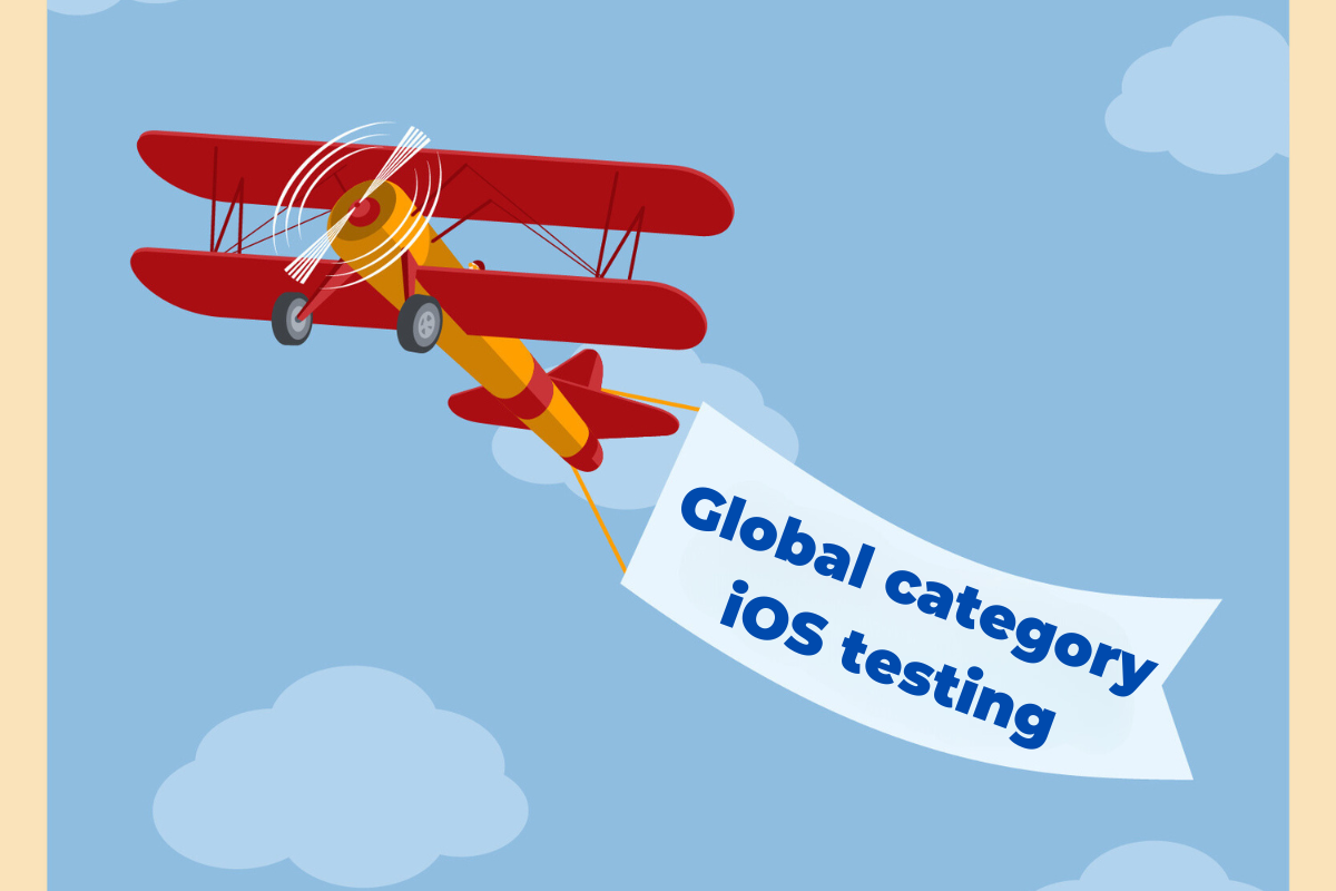 iOS testing campaign for Global Category