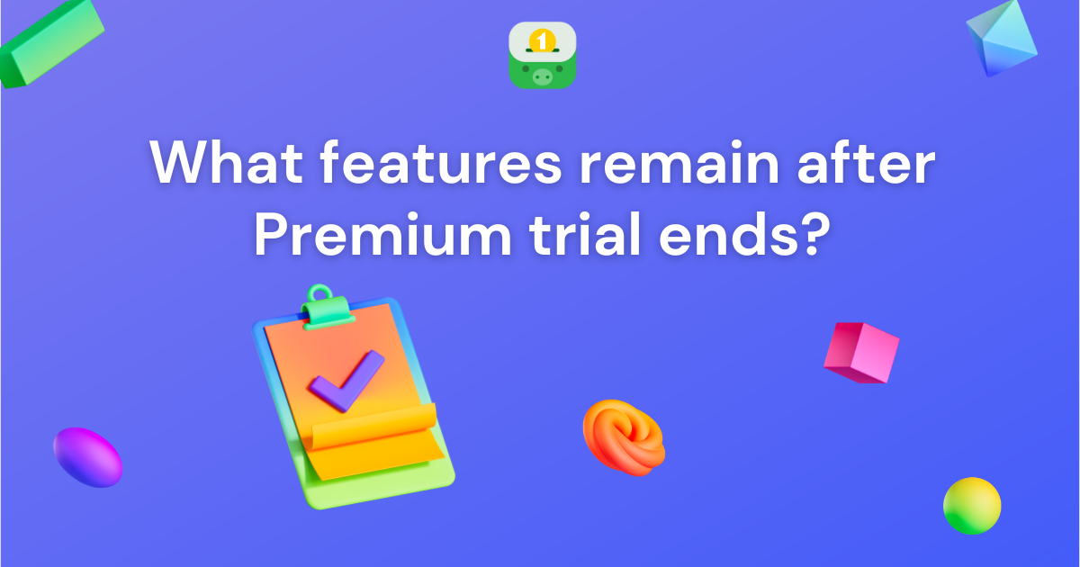 Remaining features after free trial expiration