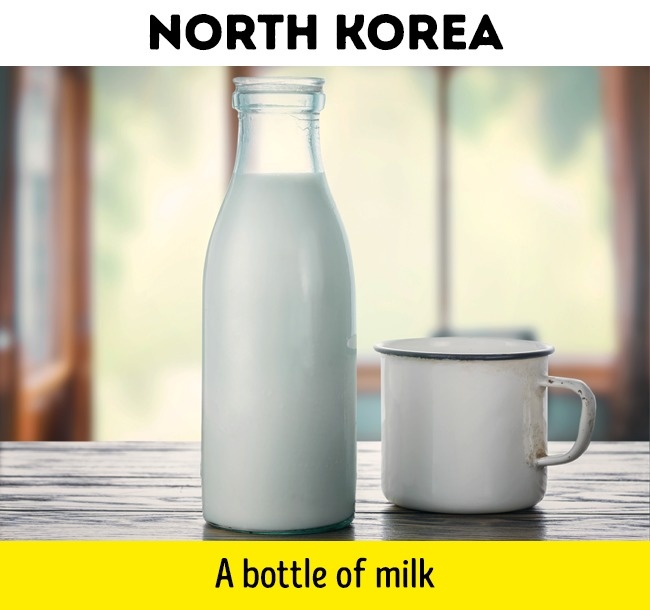 You can buy a bottle of milk with 1 dollar only